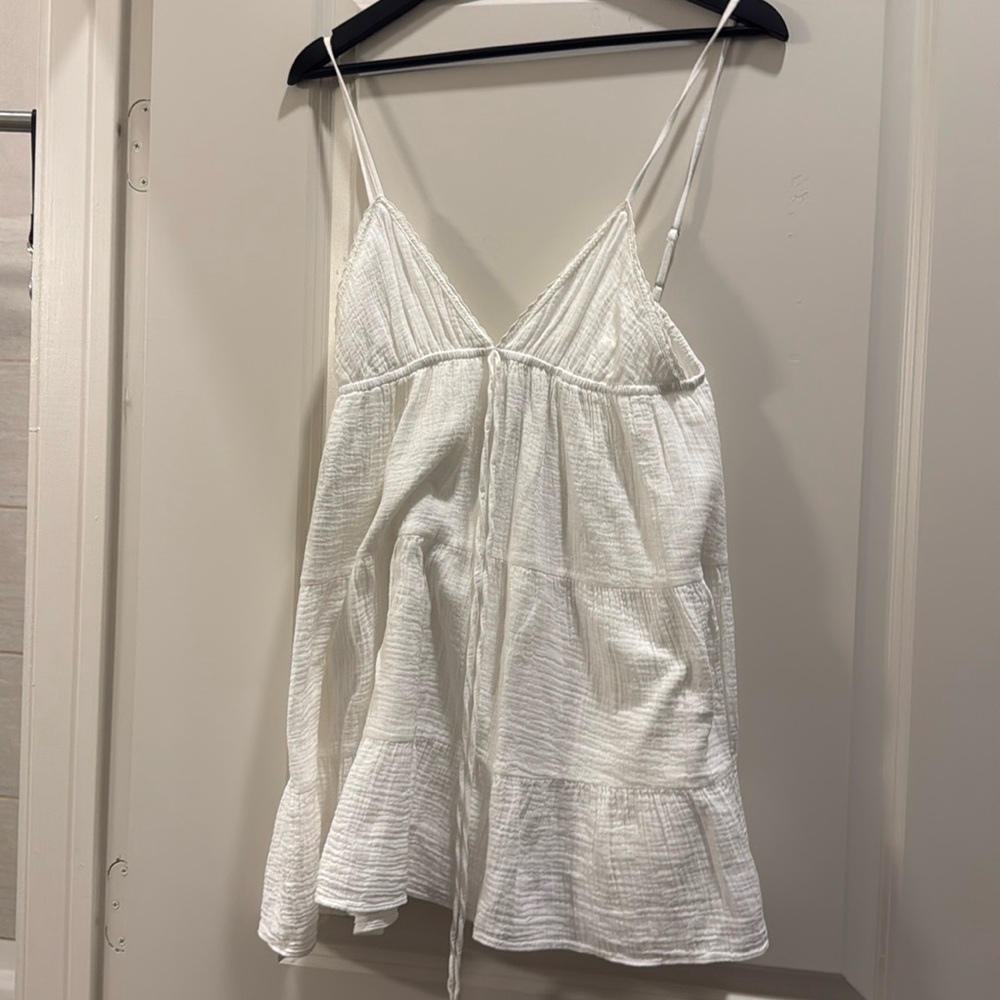 Zara white sun dress